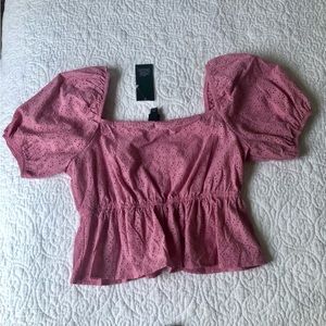 Wild Fable Pink Crop Top